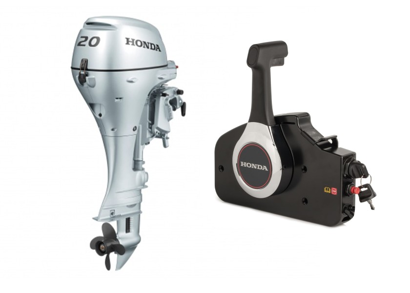 Купить HONDA 503736 Подвесной мотор BF 20 LRU / длинный вал / электрический запуск / дистанционное управление 38545-bvs 7ft.ru в интернет магазине Семь Футов