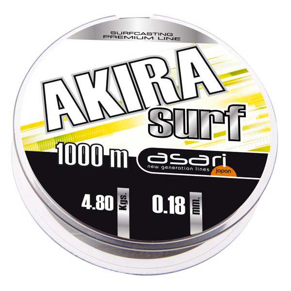 Asari LAAS100040 Akira Surf 1000 M Линия Белая  0.400 mm 
