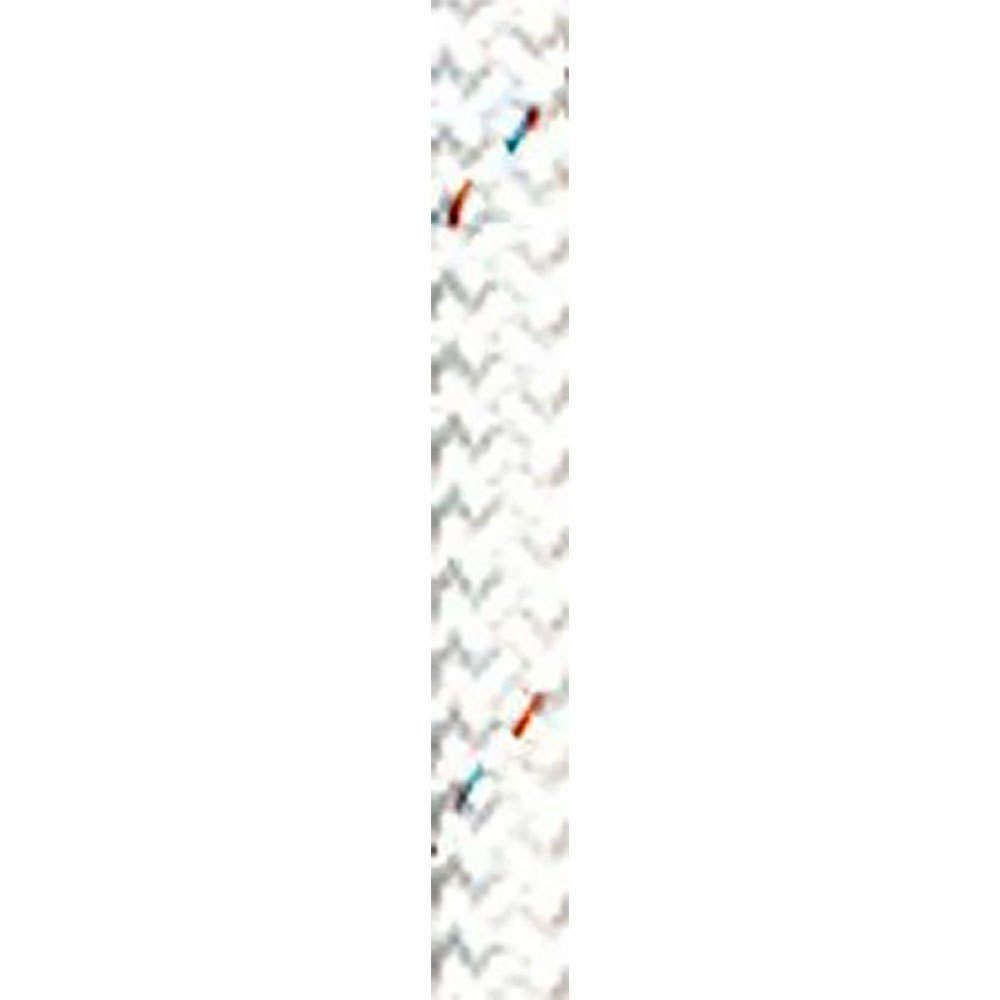 Poly ropes POL2209833106 Poly-Braid 24 185 m Веревка  White 6 mm 