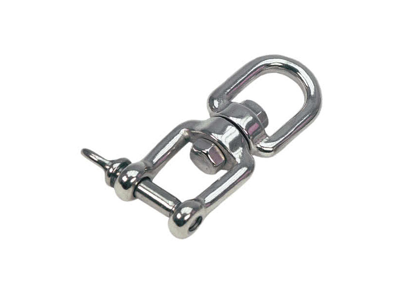 Купить Цепная поворотная скоба с проушиной/вилкой / Для цепочки: 6 мм 7ft.ru в интернет магазине Семь Футов