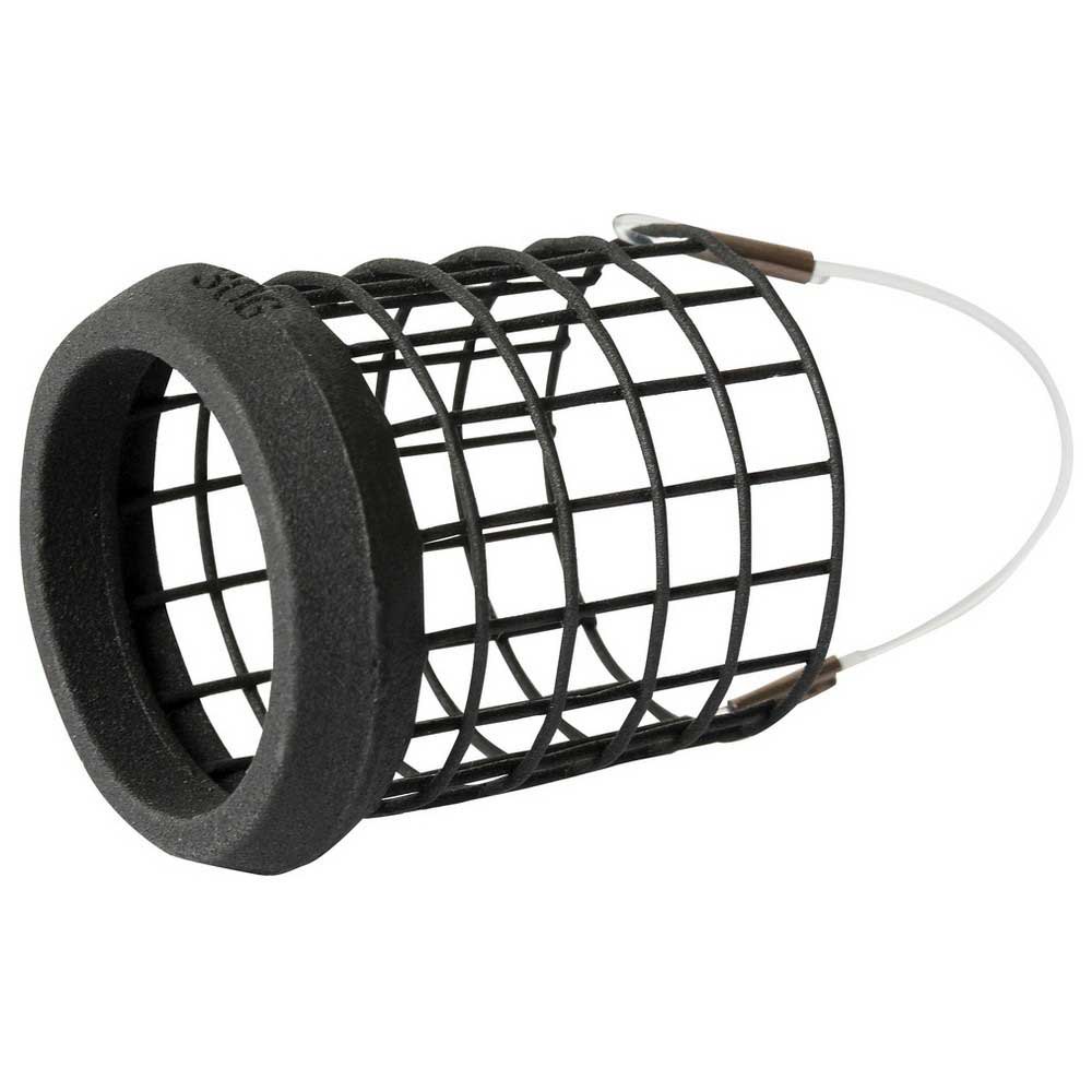 Matrix fishing GFR212 Bottom Weighted Wire Small Кормушка фидерная прикормочная Черный Black 30 g