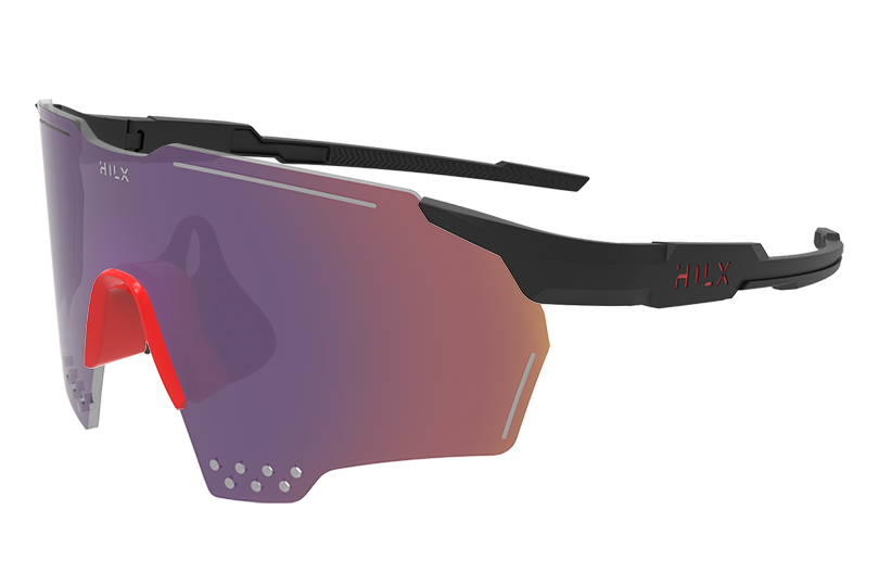 Купить Спортивные очки с диоптриями HILX Gladiator (L) / Matt Black / Red Mirror Lens, rx-555/hgd04901-gd4rd3 7ft.ru в интернет магазине Семь Футов