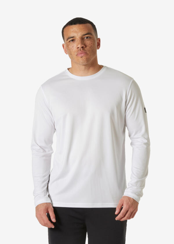 Купить HELLY HANSEN 49582_001-XL Мужская рубашка с длинными рукавами HH TECH CREW 2.0 / белый / Размер одежды: XL 7ft.ru в интернет магазине Семь Футов