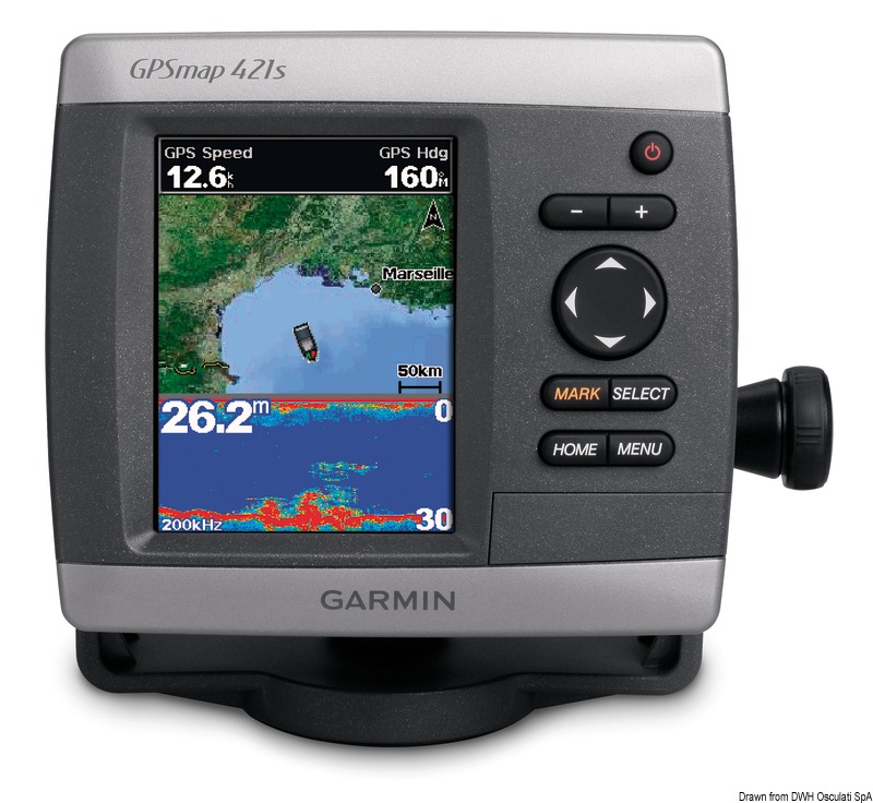 Купить Chartplotter Garmin GPSMap 421 29.041.11 7ft.ru в интернет магазине Семь Футов