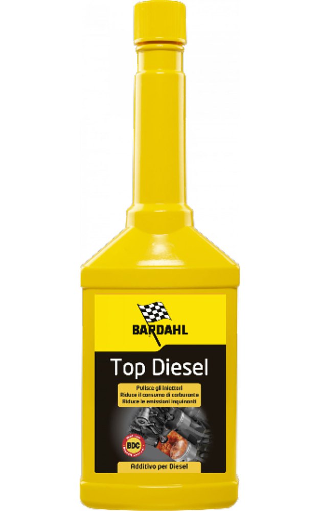 Bardahl 2316273 Top Diesel 250ml Очиститель инжекторов Бесцветный Yellow