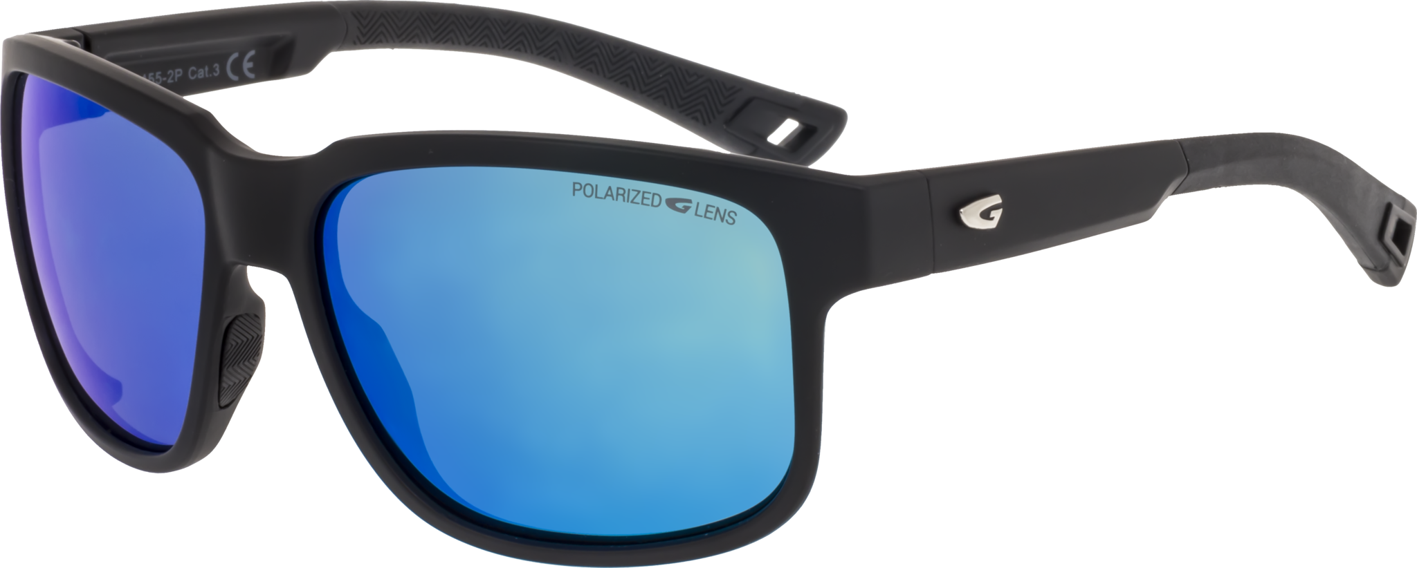 Купить Спортивные очки GOG Makalu / Matt Black / Polarized White-Blue Lens, e455-2p 7ft.ru в интернет магазине Семь Футов