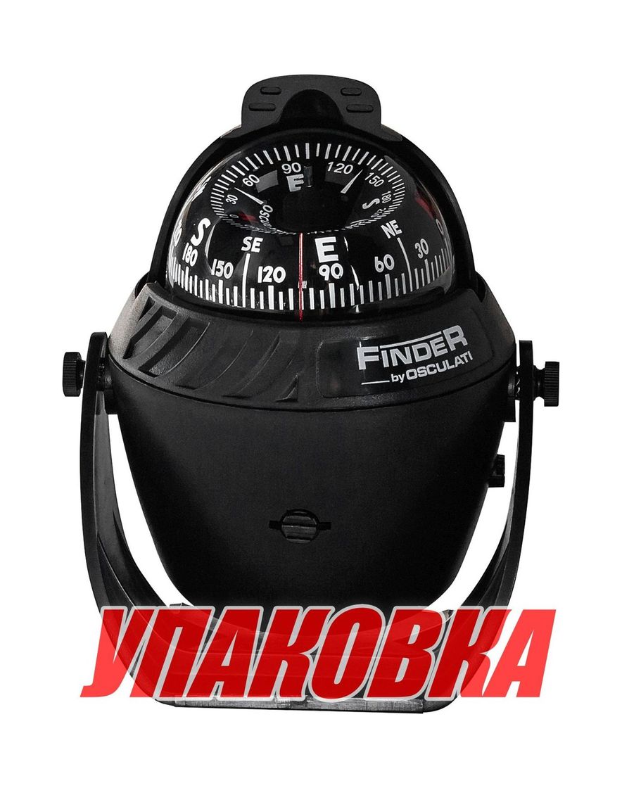 Купить Компас FINDER размер 2 5/8 (67 мм), черный (упаковка из 4 шт.) Osculati 25-171-01_pkg_4 7ft.ru в интернет магазине Семь Футов