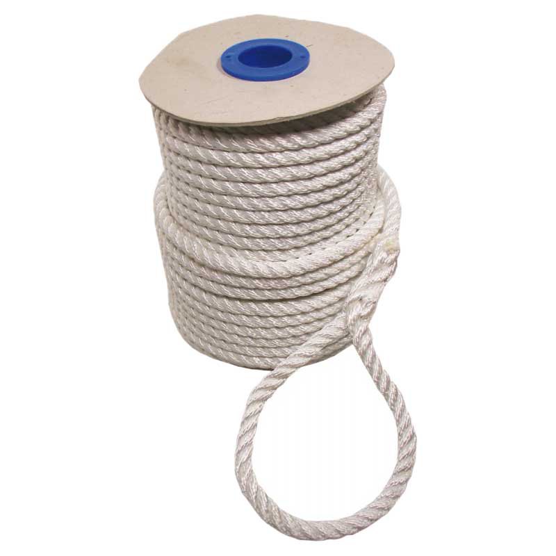 Monteisola 202912 50 m Полиэфирная плетеная веревка White 12 mm