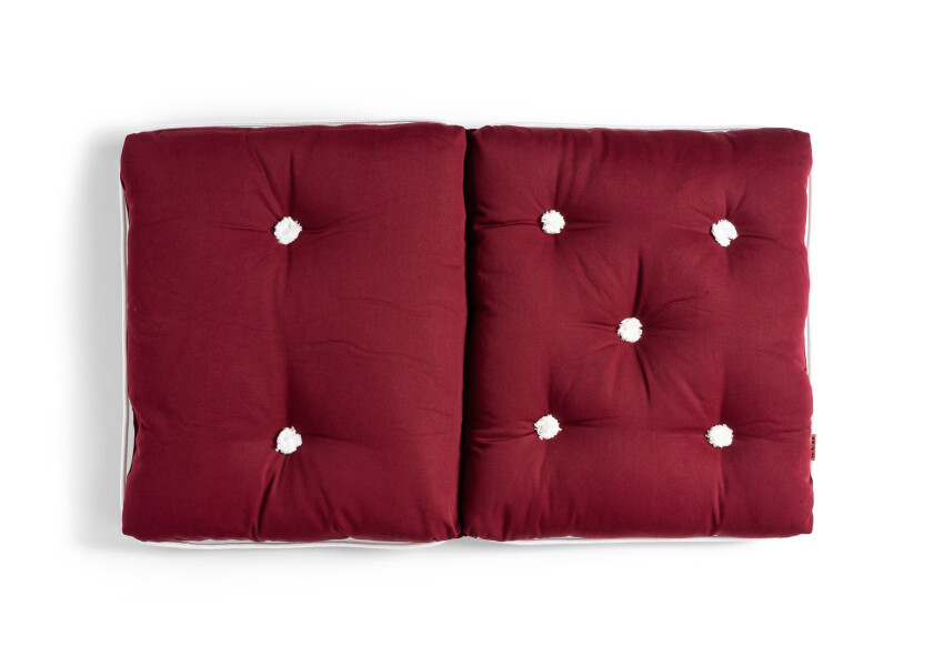 Купить Двойная подушка Kapok / бордово-красный 57288-bvs 7ft.ru в интернет магазине Семь Футов