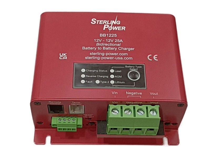 Купить STERLING BB1225 Bidirectional Battery to Battery Charger 12V / 25 A 33346-bvs 7ft.ru в интернет магазине Семь Футов