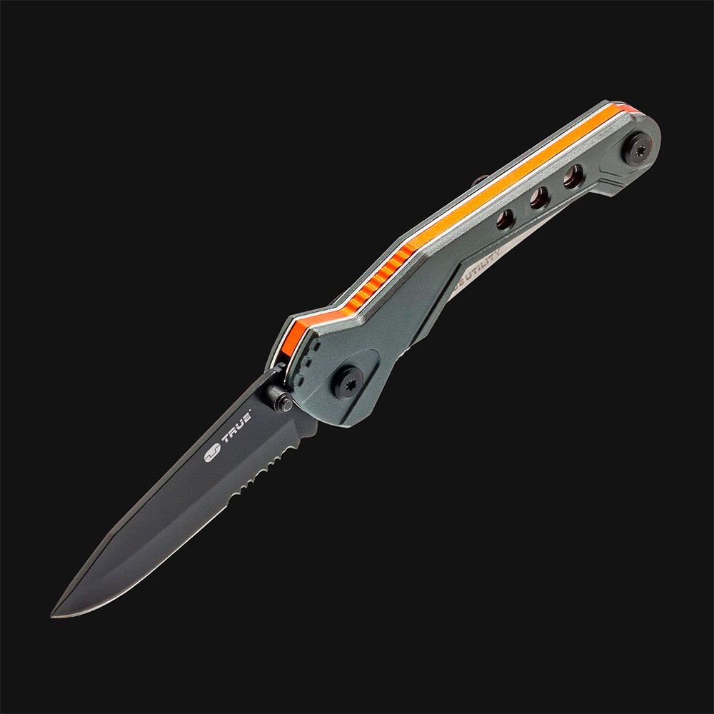 True utility TU6871 Trueblade- Outdoor Knife 6 Cm Черный Silver
