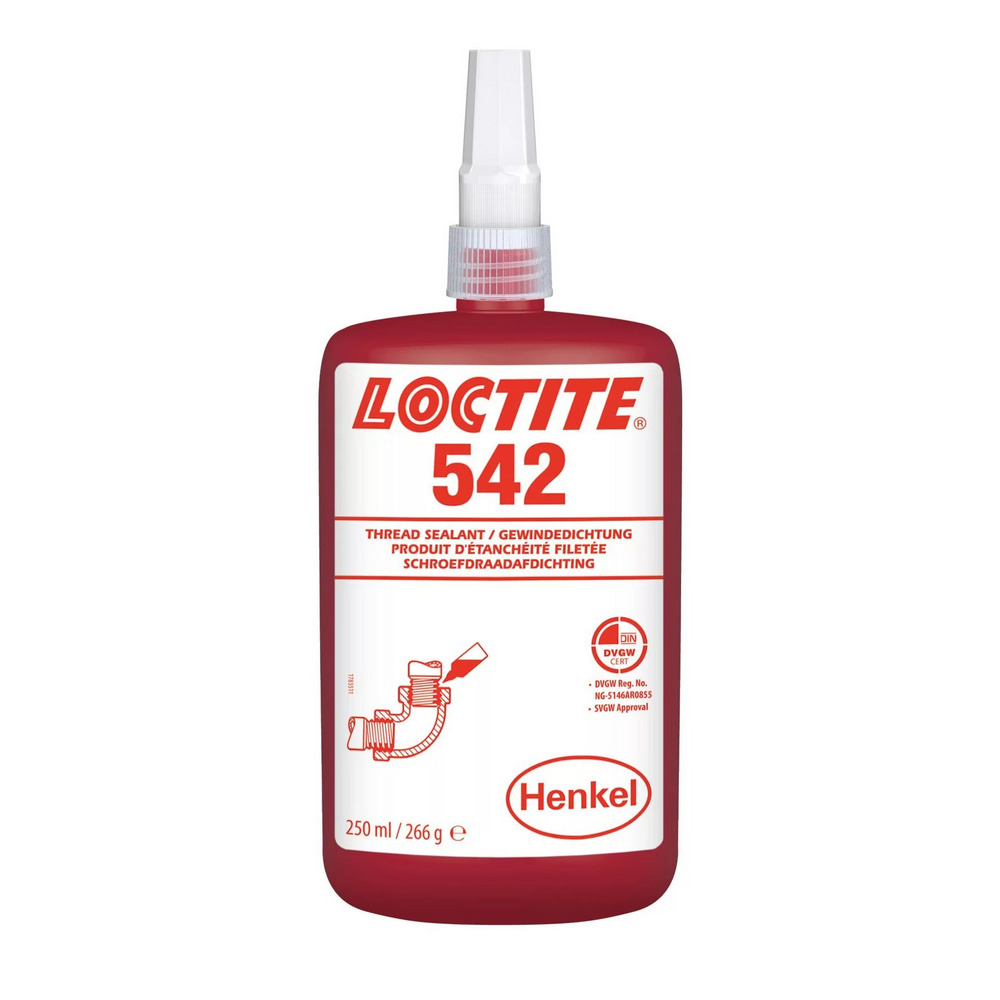 Резьбовый герметик средней прочности Loctite 542 250мл