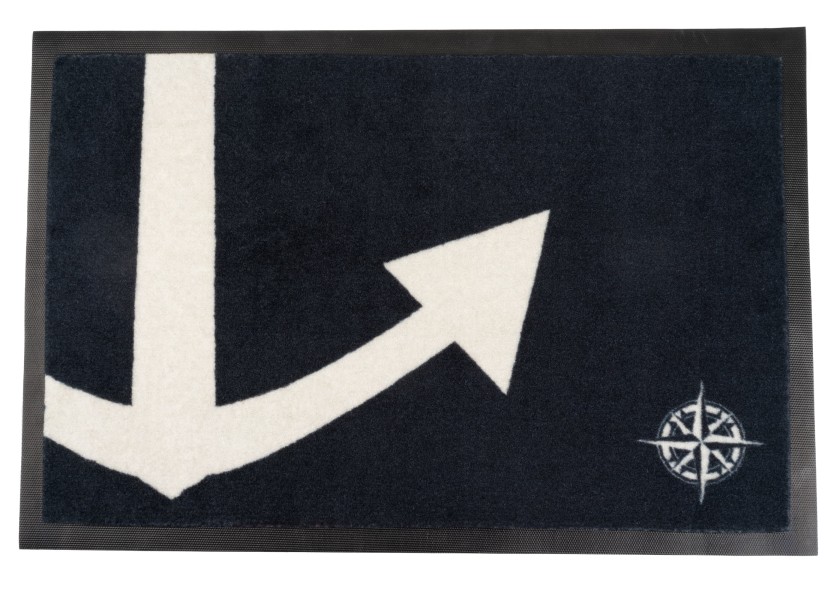 Купить ARC 5956 Коврик ANCHOR Welcome Mat / черный / 60 x 40 см 38184-bvs 7ft.ru в интернет магазине Семь Футов