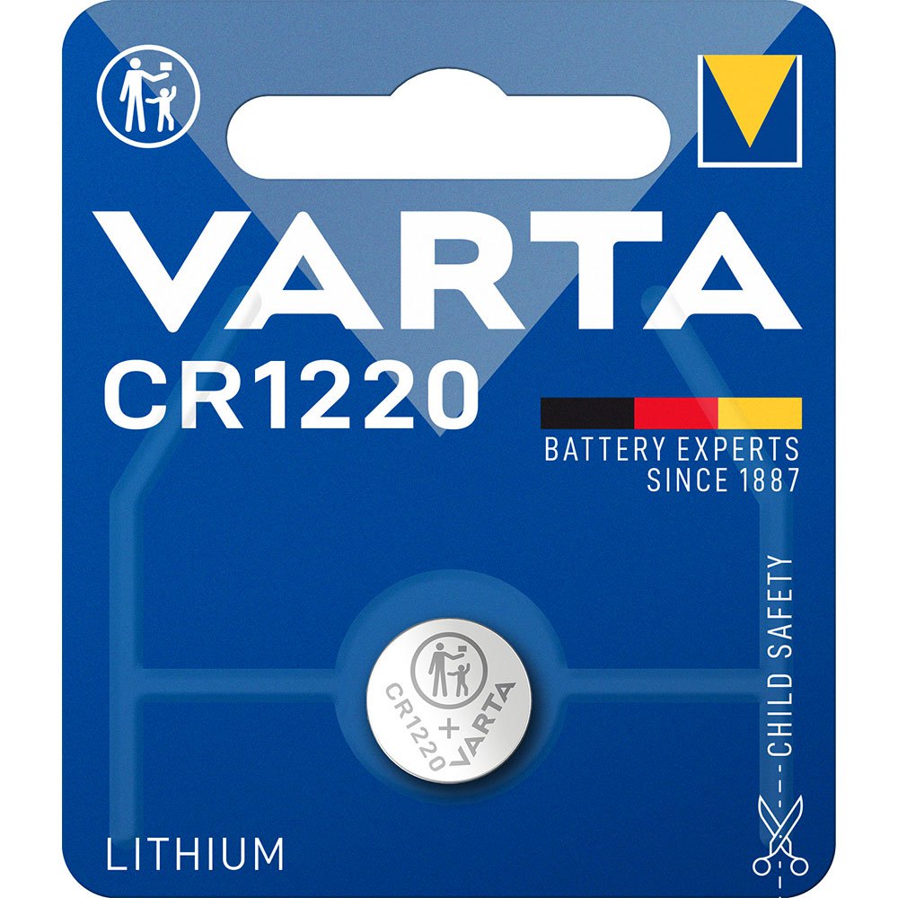Varta 38678 1 Electronic CR 1220 Аккумуляторы Серебристый Silver