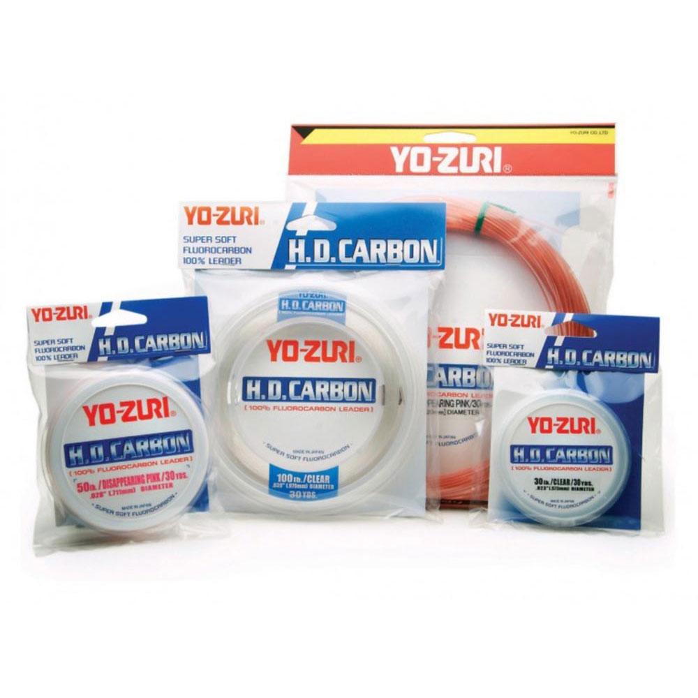 Yo-Zuri 610117 H.D Carbon Leader Fluorocarbon 27 M Многоцветный Multicolor 1.480 mm (200.00 Lbss) 