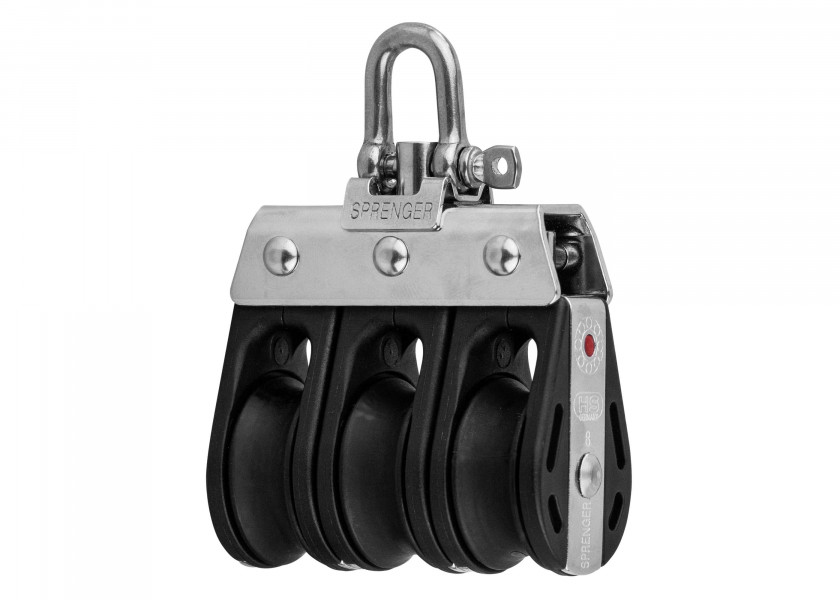 Купить SPRENGER S Block with Swivel / 3-sheave 44339-bvs 7ft.ru в интернет магазине Семь Футов