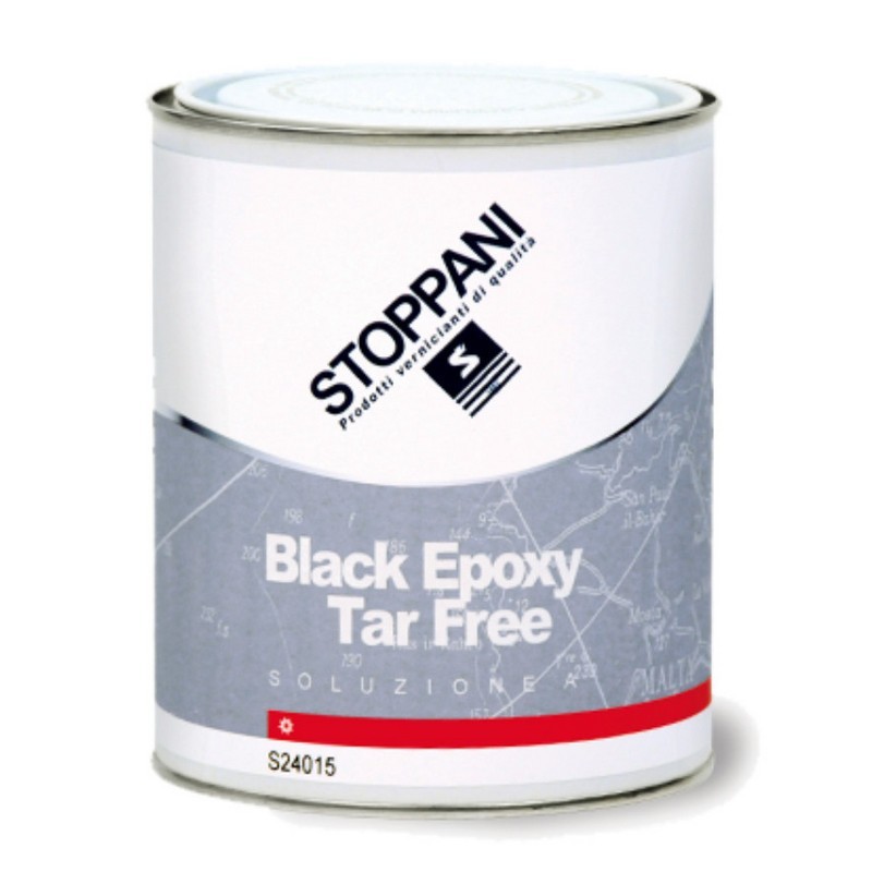 Грунтовка двухкомпонентная на эпоксидной основе чёрный Stoppani Black Epoxy - Tar Free S24015L4 4 л