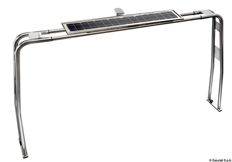 Купить Солнечная панель для навигационной дуги Enecom 12 В 24 Вт 1100 x 180 мм, Osculati 12.034.12 7ft.ru в интернет магазине Семь Футов
