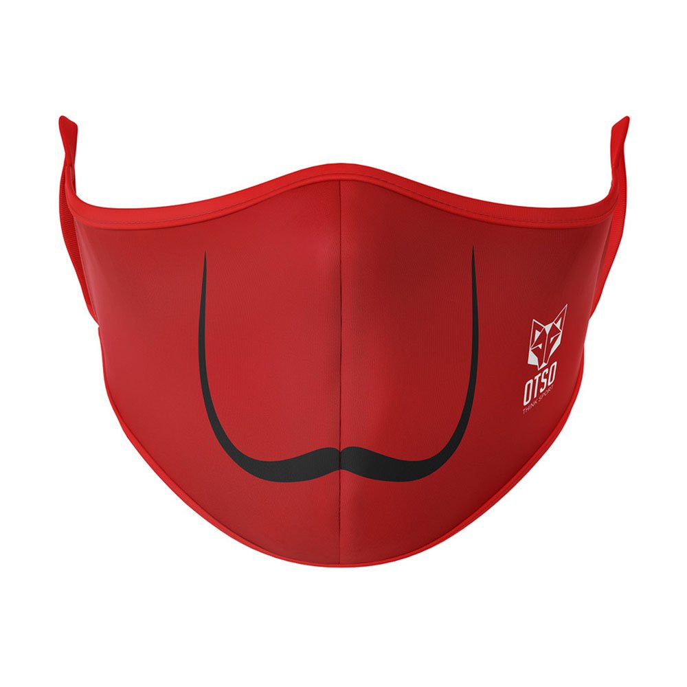 Otso FM-MR20-ULXL Moustache Маска для лица Красный Red L-XL