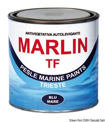 Купить Marlin TF antifouling sky blue 0.75 l, 65.881.00BL 7ft.ru в интернет магазине Семь Футов