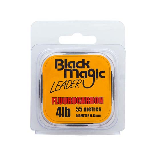 Black magic FWFLUORO06 Fluorocarbon Tippet 55 M Белая  Clear 0.210 mm 
