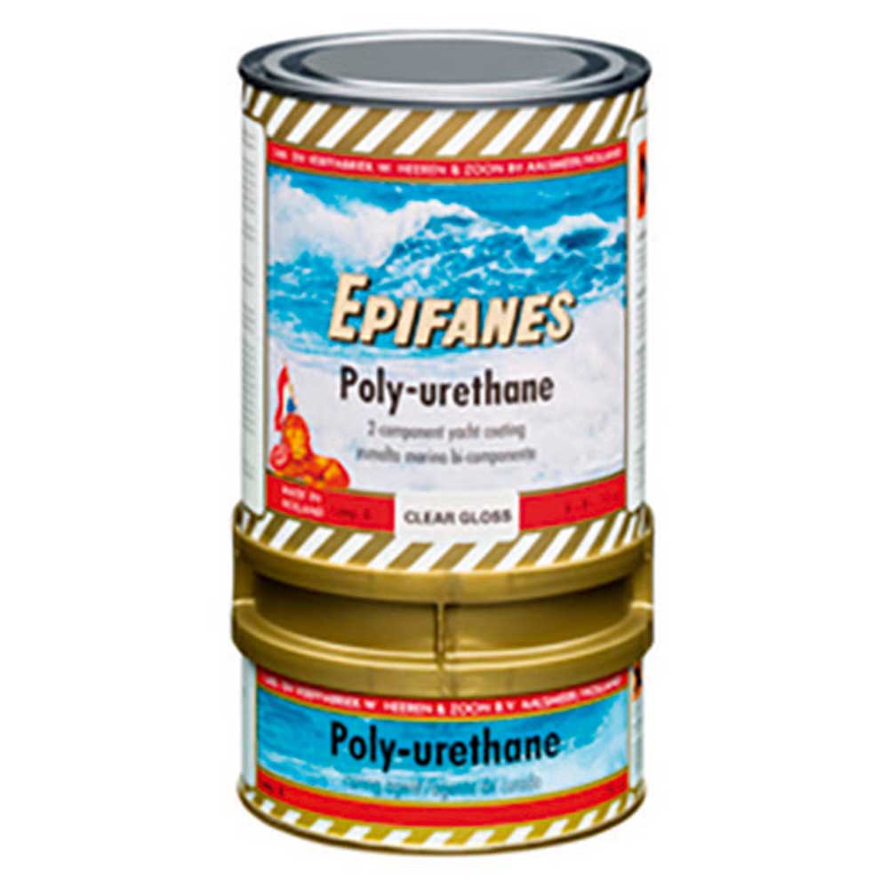 Epifanes PUCS.750 750ml PU Полиуретановый сатиновый лак Золотистый Clear