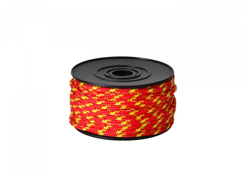 Купить Плетеный шнур / красный / Веревка-Ø: 3 мм; Длина: 15 м 60978-bvs 7ft.ru в интернет магазине Семь Футов