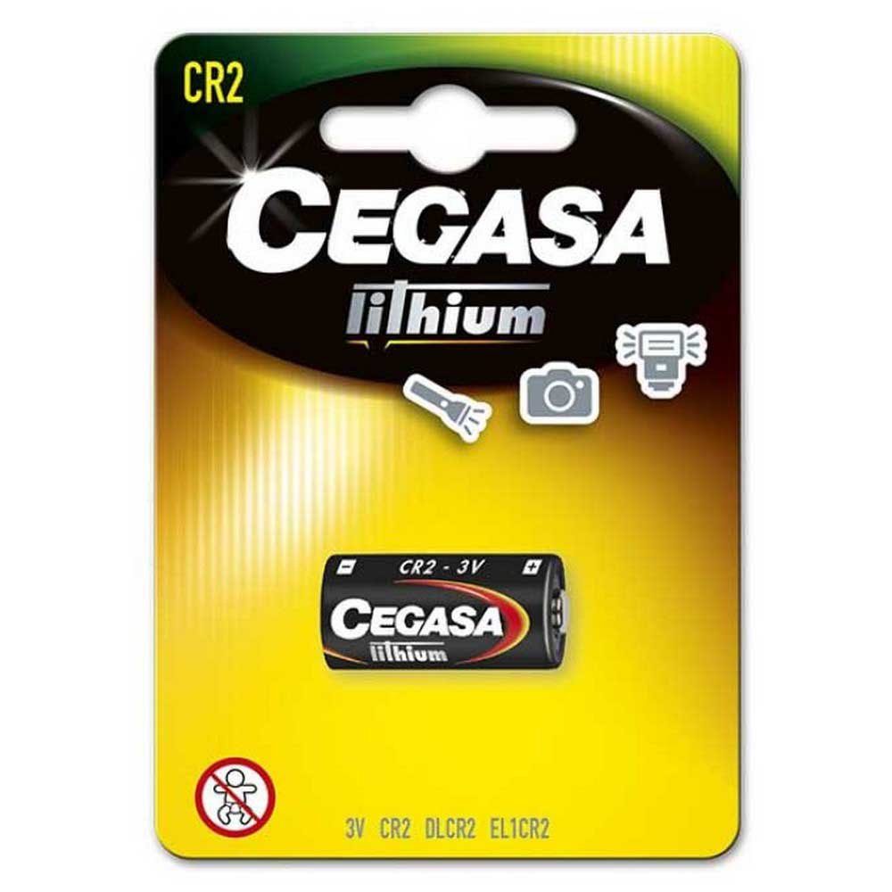 Cegasa 326024 Литий CR2 3V Аккумуляторы Черный Yellow / Black