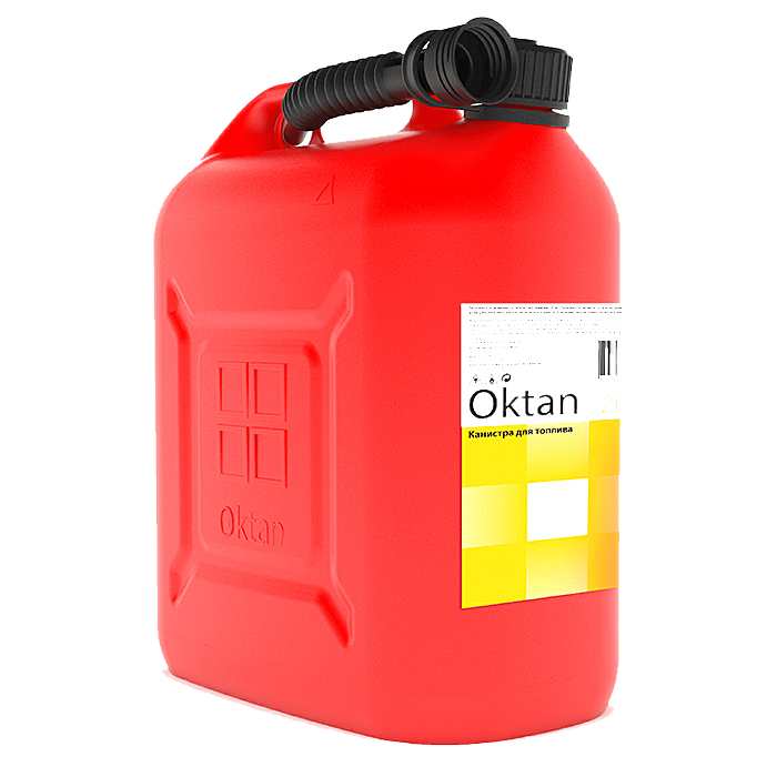 Канистра для бензина Oktan Classic 20.01.01.00-1 20 л 35 х 20 х 41,8 см с заливным устройством