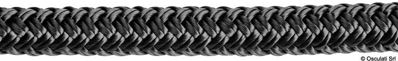 Купить Сверхпрочный трос двойного плетения из чёрного полиэстера 100 м диаметр 20 мм, Osculati 06.469.20 7ft.ru в интернет магазине Семь Футов