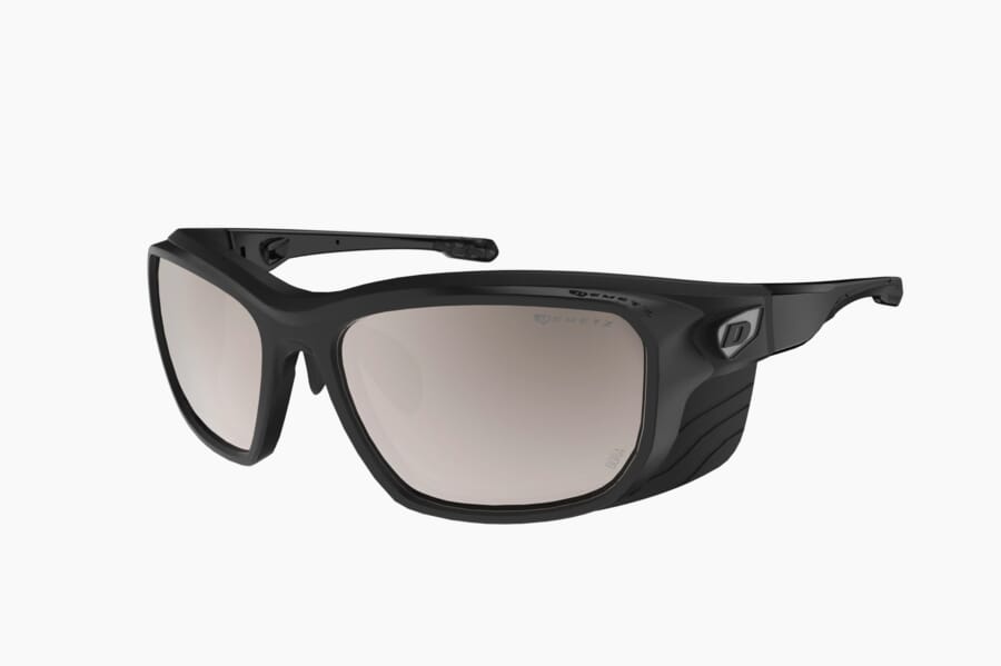 Купить Спортивные очки Demetz Piment 2.0 / Solid Black / Matt Black Brown With Silver Mirror Cat.4, piment2051bd57 7ft.ru в интернет магазине Семь Футов