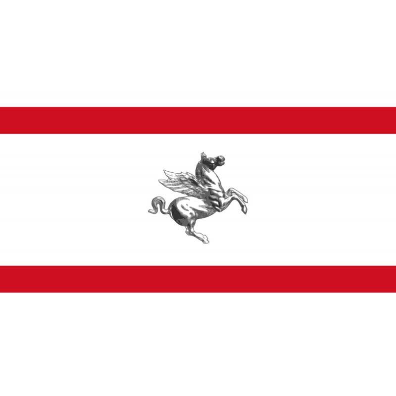 Adria bandiere 5252515 Флаг Тосканы Белая  Multicolour 20 x 30 cm 