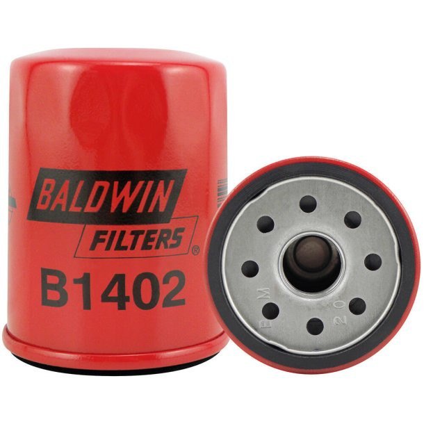 Baldwin BLDB1402 B1402 Масляный фильтр двигателя Volvo Penta Красный Red
