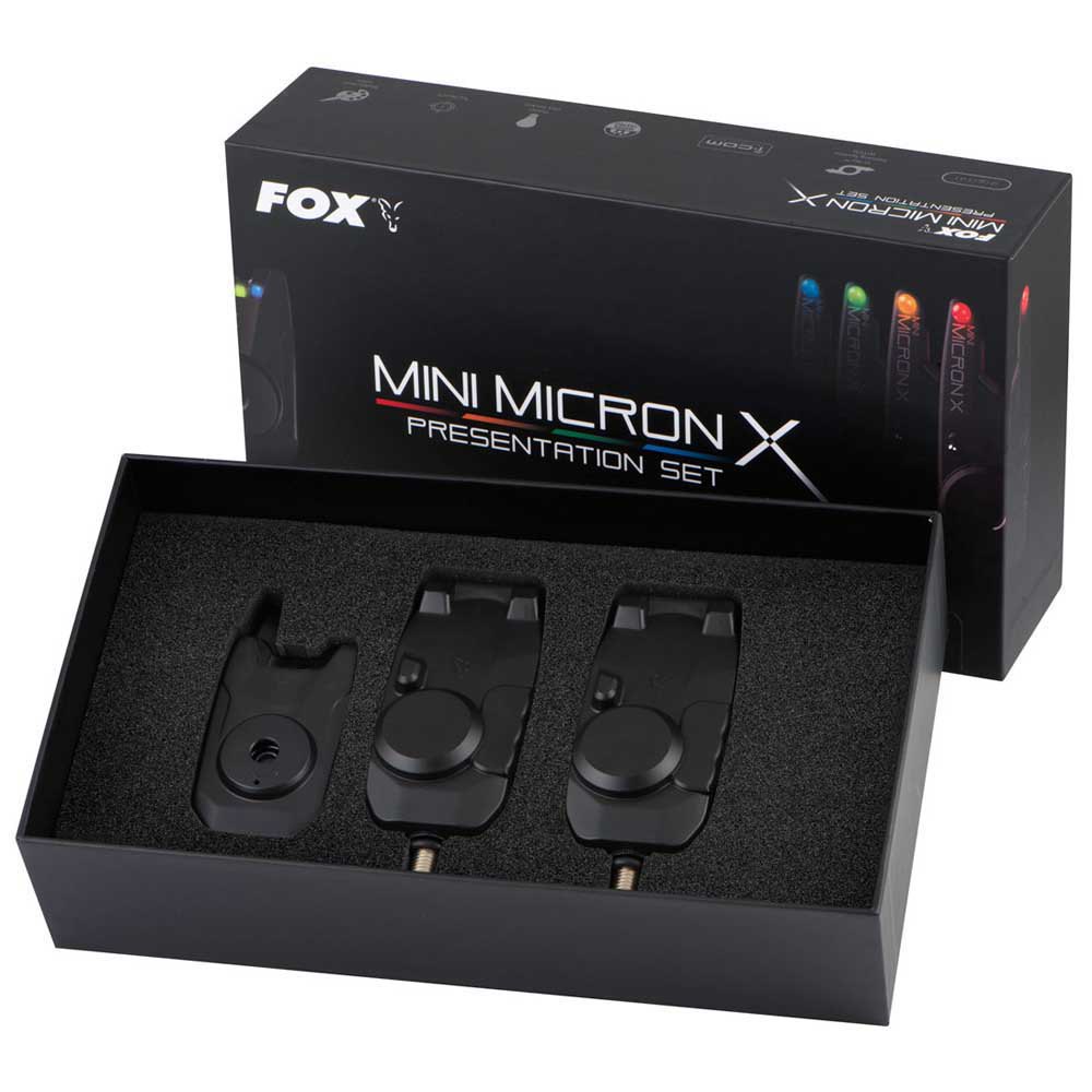 Fox international CEI197 Mini Micron X 2 Rods Черный  Black