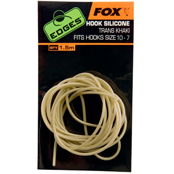 Fox international CAC567 Edges Hook Silicone Бежевый  Trans Khaki Hook 10-7 