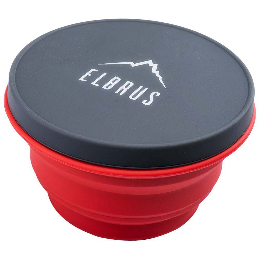 Elbrus M000138543- Складная чаша 1L Красный  Red