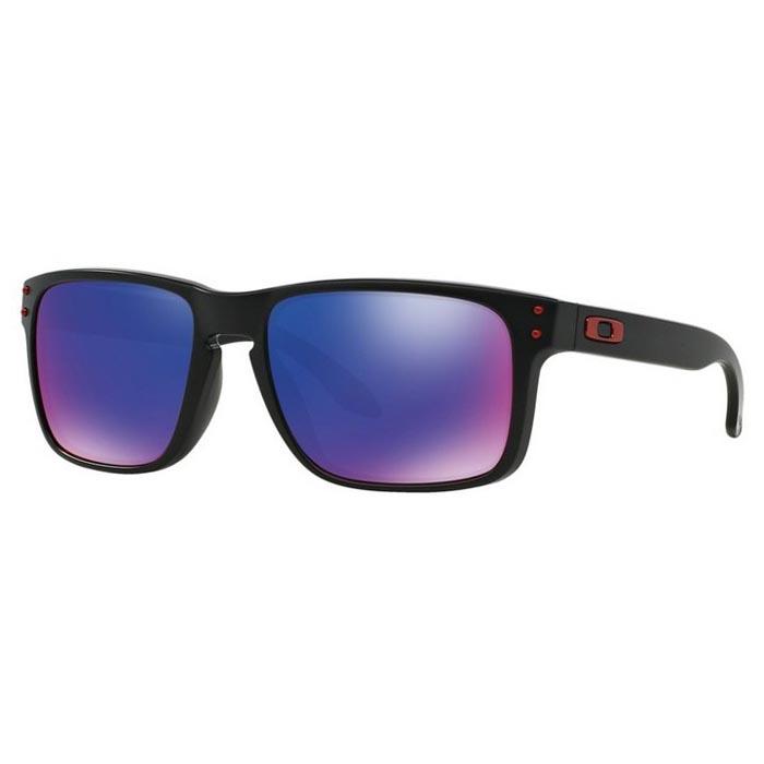 Oakley OO9102-36 Holbrook Поляризованные Очки  Matte Black Positive Red Iridium/CAT3