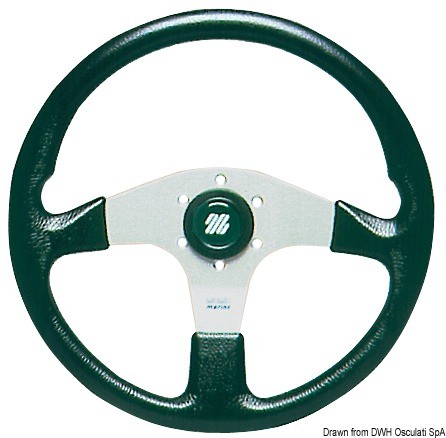 Купить ULTRAFLEX Corsica steering wheel black 350 mm, 45.383.30 7ft.ru в интернет магазине Семь Футов