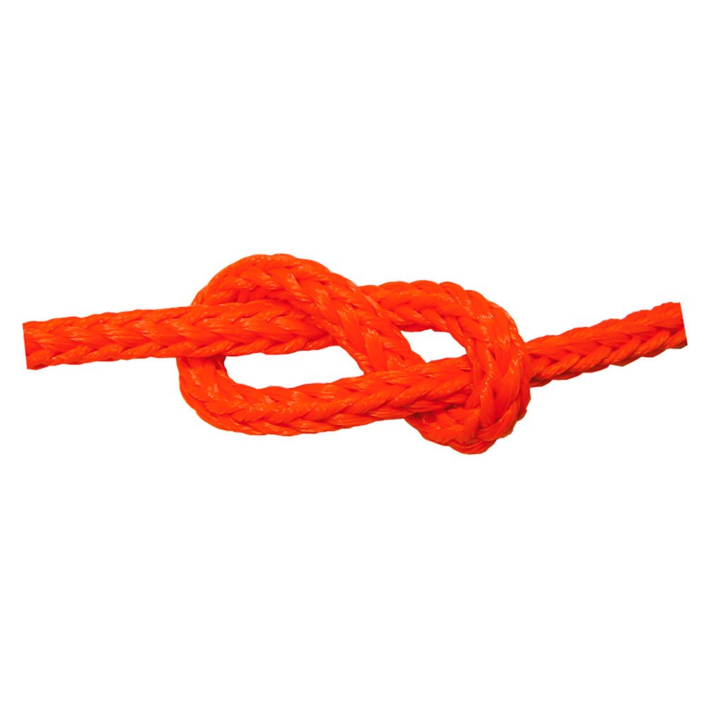 Monteisola 830006 200 m Плавающая плетеная накидка Оранжевый Orange 6 mm 