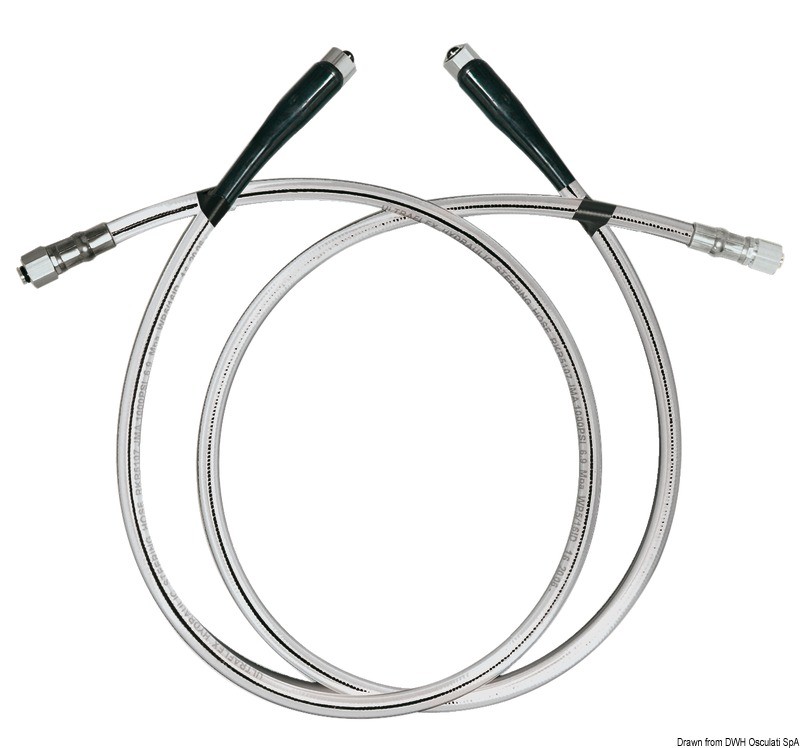 Купить Pair of SILVER STEER high-pressure hoses 1 m, 45.277.10 7ft.ru в интернет магазине Семь Футов
