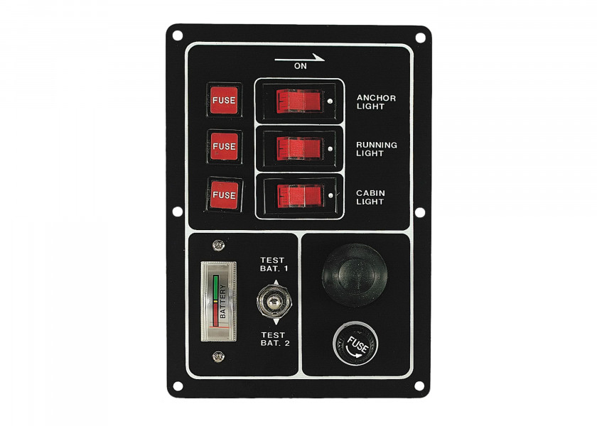 Купить Switch Panel with Horn Button and Voltmeter 10168-bvs 7ft.ru в интернет магазине Семь Футов
