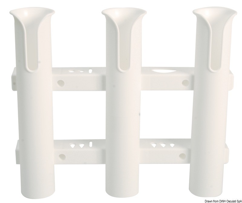 Купить Wall mounting plastic rod halter Nr. 3 rods, 41.170.94 7ft.ru в интернет магазине Семь Футов