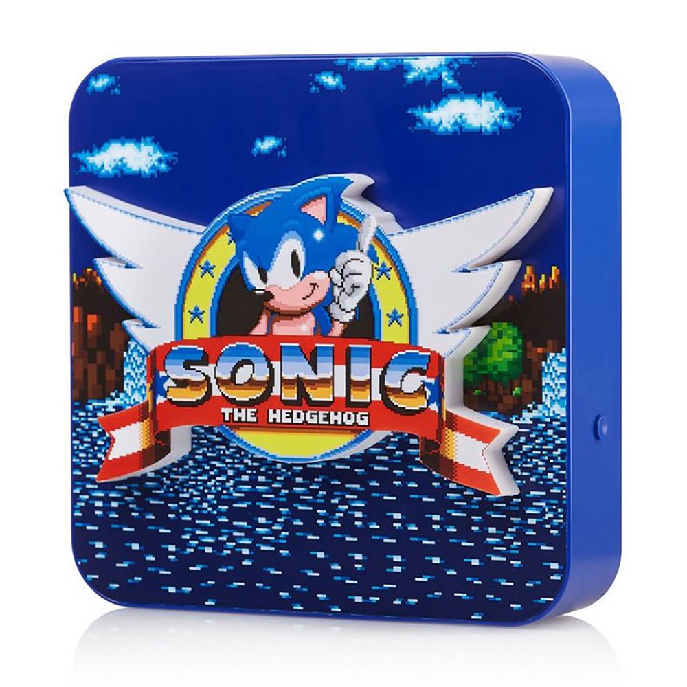 Bandai NS3930 Sonic The Hedgehog 3D Напольная лампа Голубой Multicolor