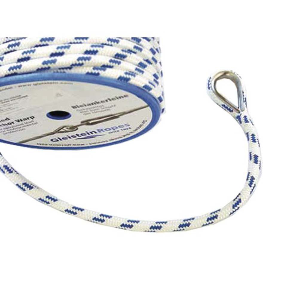 Gleistein ropes CR240014 40 m Ветвь  White / Blue 14 mm