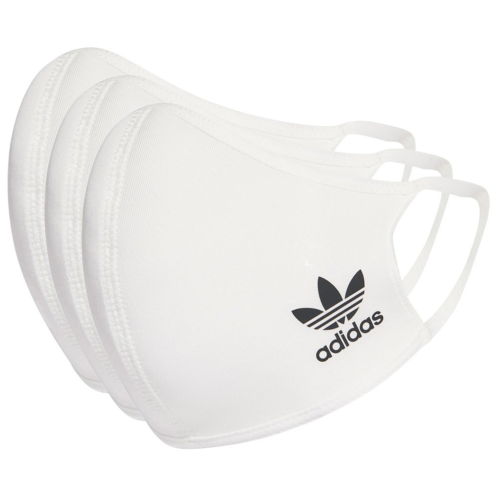 adidas Originals HB7855/XS-S 3 Единицы Лицо Маска Белая White XS-S