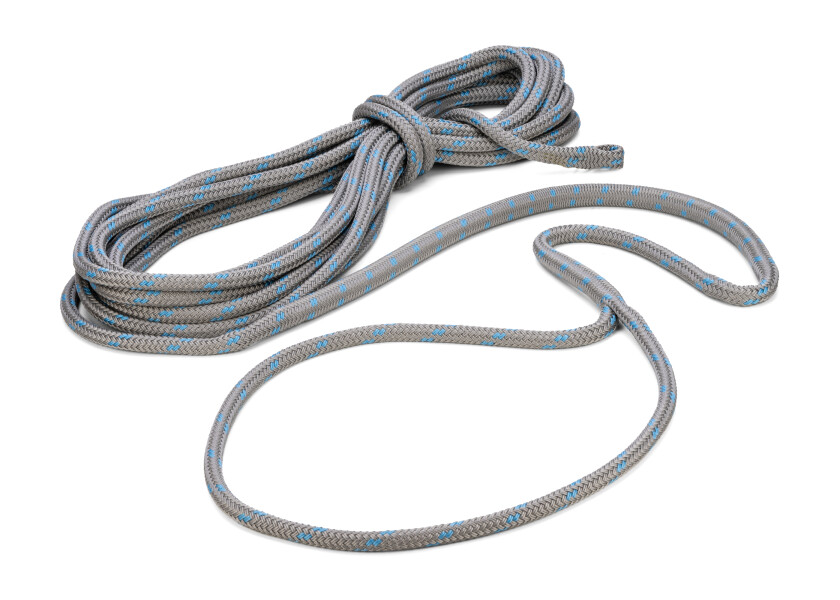 Купить Высокопроизводительный швартовный трос / с компенсатором швартовки и проушиной / титановый/синий / Веревка-Ø: 14 мм; Длина: 8 м 55862-bvs 7ft.ru в интернет магазине Семь Футов