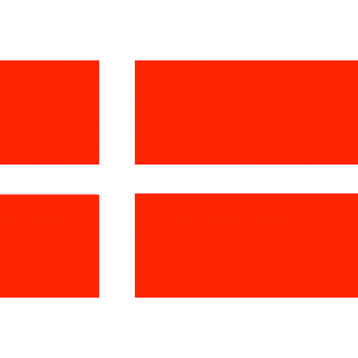 Флаг Дании гостевой Adria Bandiere BD002 30x45 см