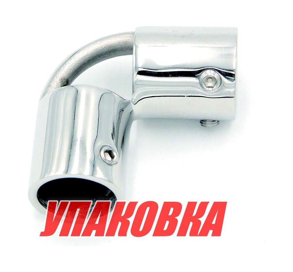 Купить Колено леера (22,2 мм), 90 град с петлей, Marine Rocket (упаковка из 20 шт.) S.M0832-22_MR_pkg_20 7ft.ru в интернет магазине Семь Футов