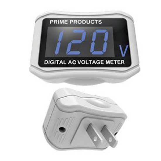 Prime products 799-124059 AC Digital Измеритель напряжения Белая