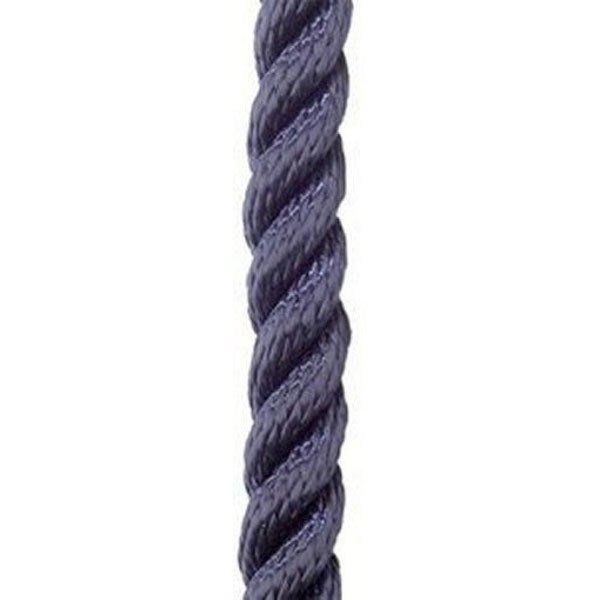 Poly ropes POL1266043710 220 m Улучшенная веревка из полиэстера Серый Blue 10 mm 